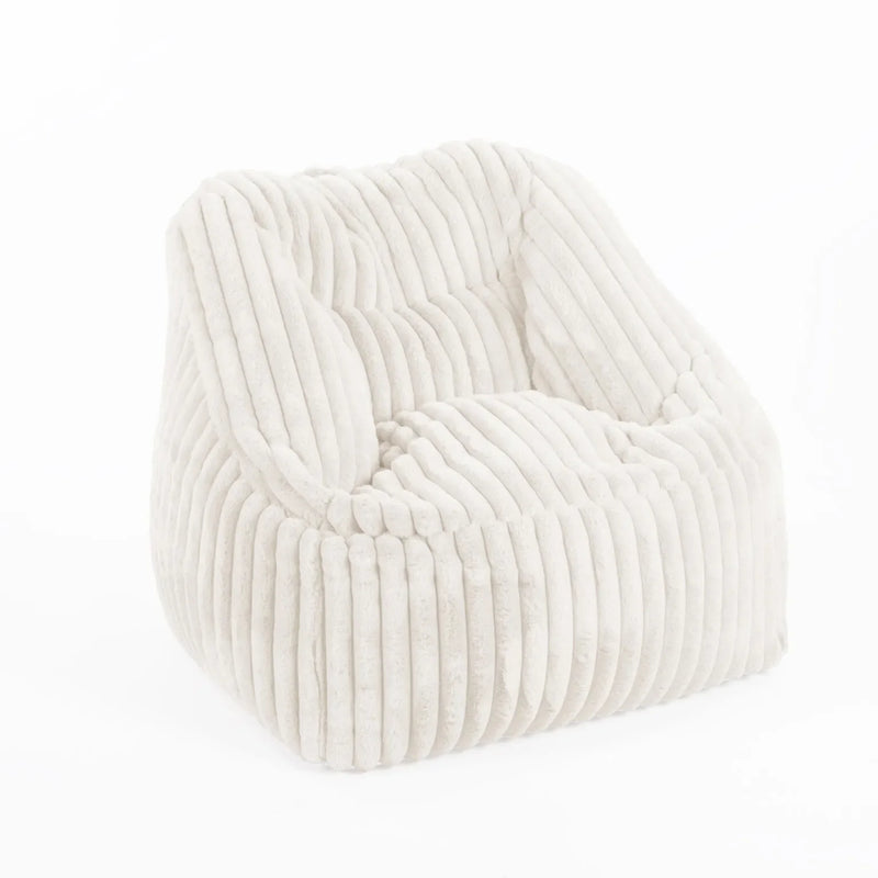 Fauteuil effet velours Cosy